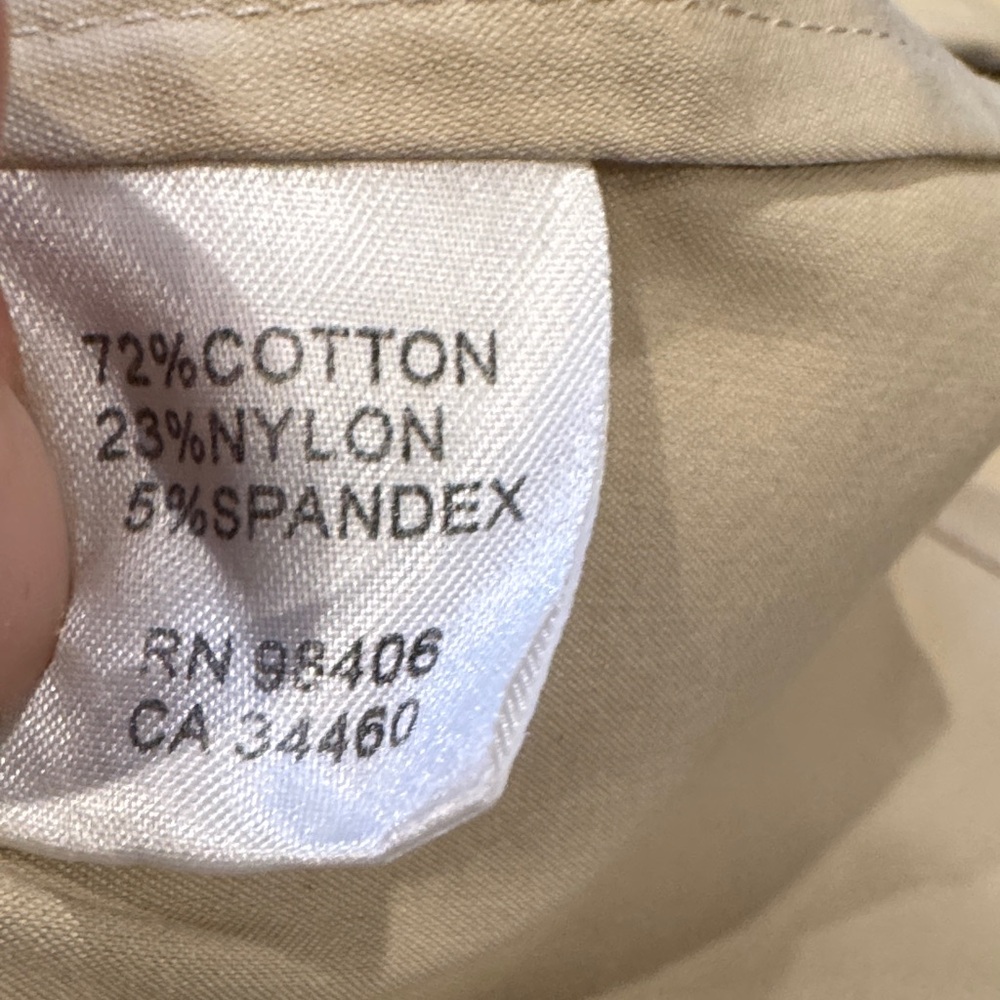 Theory Beige Button Down - image 3